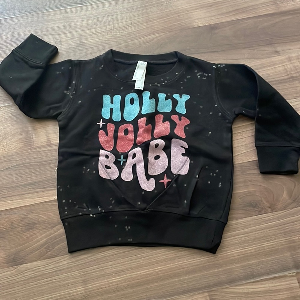Kids Holly Jolly Babe Crewneck